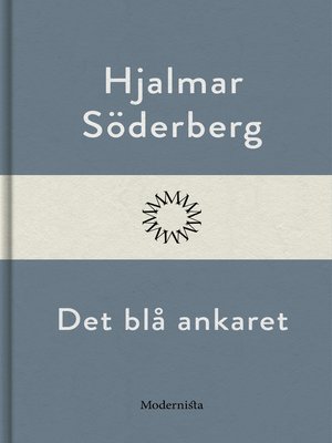 cover image of Det blå ankaret
